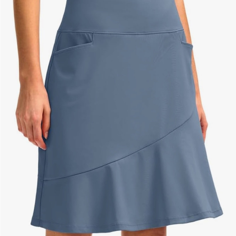 Elegant Blue Women's Golf Skirt
